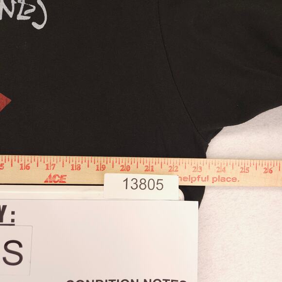 The Rolling Stones 1975 US Tour Band Crew Neck T Shirt Mens Size XL Black - Picture 6 of 9